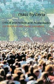 Cover of: Mass Hysteria by Valerie Walkerdine, Lisa Blackman