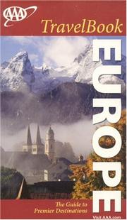 Cover of: AAA Europe TravelBook, 8th Edition: The Guide to Premier Destinations (Aaa Europe Travelbook)