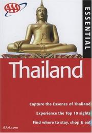 Cover of: AAA Essential Thailand, 3rd Edition (Essential Thailand) by Andrew Forbes
