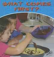 Cover of: What Comes First? (My First Math) by 
