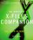 Cover of: Unofficial X Files Companion