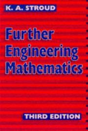 Cover of: Further Engineering Mathematics