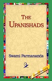 Cover of: The Upanishads by Swami Parmananda