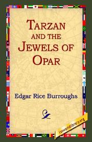 Cover of: Tarzan and the Jewels of Opar by Edgar Rice Burroughs