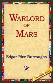 Cover of: Warlord of Mars by Edgar Rice Burroughs