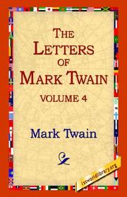 Cover of: The Letters Of Mark Twain