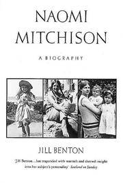 Cover of: Naomi Mitchison by Jill Benton