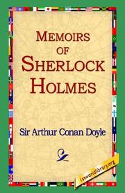 Cover of: Memoirs Of Sherlock Holmes | Arthur Conan Doyle