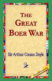 Cover of: The Great Boer War by Arthur Conan Doyle