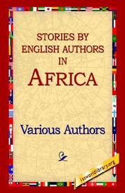 Cover of: Stories by English Authors in Africa