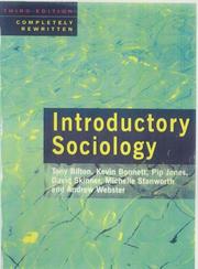 Cover of: Introductory Sociology by Tony Bilton, Kevin Bonnett, Philip Jones, David Skinner, Michelle Stanworth, Andrew Webster