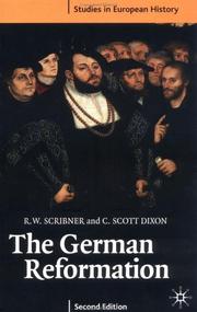 Cover of: The German Reformation: Second Edition (Studies in European History)