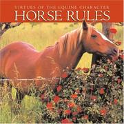 Cover of: Horse Rules: Virtues Of The Equine Character