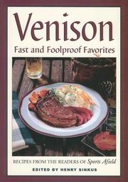 Cover of: Venison: Fast And Foolproof Favorites