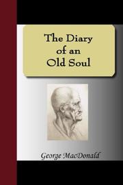 Cover of: The Diary of an Old Soul by George MacDonald