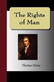 Cover of: The Rights of Man by Thomas Paine
