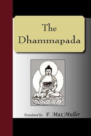 Cover of: The Dhammapada by F. Max Müller