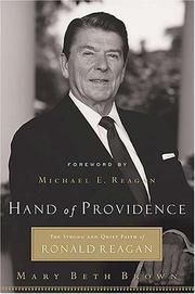 Cover of: Hand of Providence: The Strong and Quiet Faith of Ronald Reagan