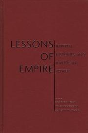 Cover of: Lessons of Empire by 