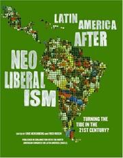 Cover of: Latin America After Neoliberalism by Eric Hershberg, Fred Rosen