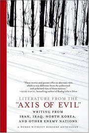 Cover of: Literature from the "Axis of Evil" by 