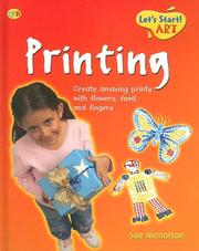 Cover of: Printing (Let's Start! Art)