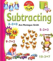 Cover of: Subtracting (Math Club - Kindergarten) by 