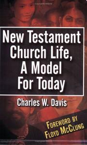 Cover of: New Testament Church Life: A Model for Today