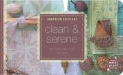 Cover of: Clean & Serene: Meditations for the Bath (Soapdish Edition)