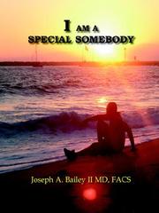 Cover of: I Am a Special Somebody