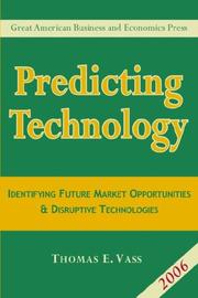 Front cover of Predicting Technology by Thomas, E. Vass