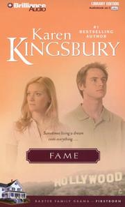 Cover of: Fame (Firstborn) by Karen Kingsbury