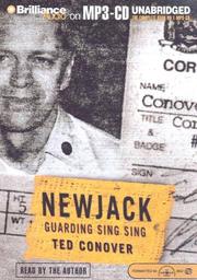 Cover of: Newjack by Ted Conover