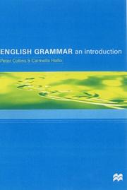 Cover of: English Grammar by Peter Collins, Carmella Hollo