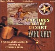Captives of the desert by Zane Grey