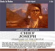 Cover of: Chief Joseph - Guardian of the People