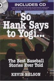 Cover of: So Hank Says to Yogi . . .: The Best Baseball Stories Ever Told
