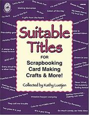 Cover of: Suitable Titles