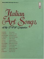 Cover of: Music Minus One Soprano, Bass-Baritone, Mezzo-Soprano or Tenor Voice by John Wustman
