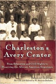 Cover of: Charleston's Avery Center by Edmund L. Drago