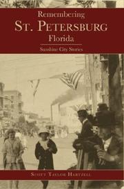 Cover of: Remembering St. Petersburg, Florida: Sunshine City Stories