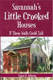 Cover of: Savannah's Little Crooked Houses: If These Walls Could Talk