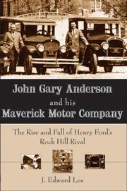 Cover of: John Gary Anderson and His Maverick Motor Company