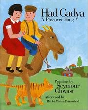 Cover of: Had Gadya by 