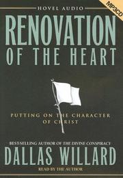Cover of: Renovation of the Heart by Dallas Willard