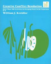 Cover of: "Creative Conflict Resolution, 2E" by William J. Kreidler