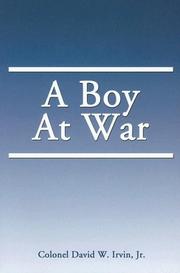 Cover of: A Boy at War | David W. Irvin