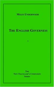 Cover of: The English Governess | Miles Underwood