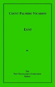 Cover of: Lust
