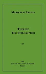 Cover of: Therese The Philosopher